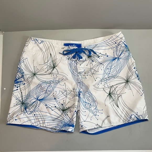 Oakley Other - Oakley Lined  Swim Shorts blue/white size 6